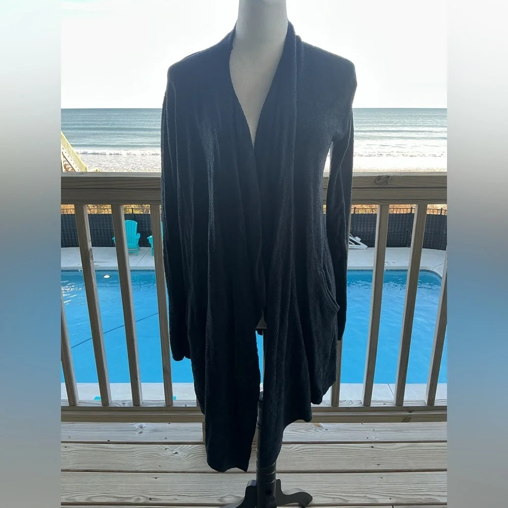 Barefoot Dreams CozyChic Lite® Island Wrap Cardigan - Picture 5 of 14